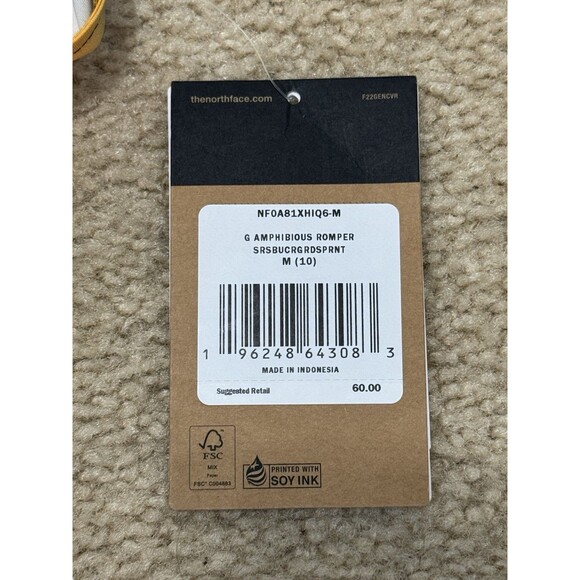 NWT The North Face Girls’ Amphibious Romper Multicolor - Picture 14 of 16